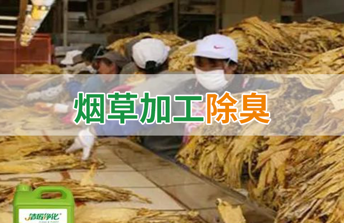 潔匠凈化·的凈工業(yè)除臭劑_煙草加工異味廢氣危害大，快速除臭就用Dejing的凈除臭劑！