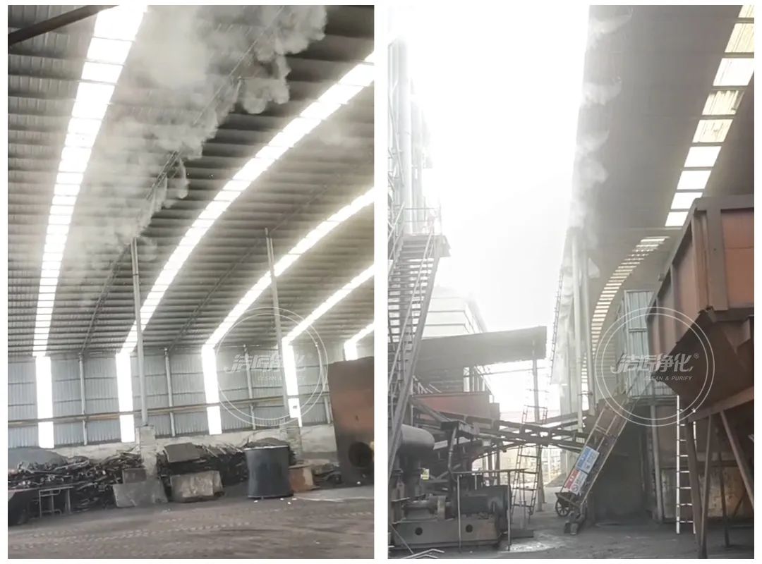 為陶瓷廠煤氣站安裝100+個高壓噴霧頭！Dejing的凈?除臭顯實力！.jpg