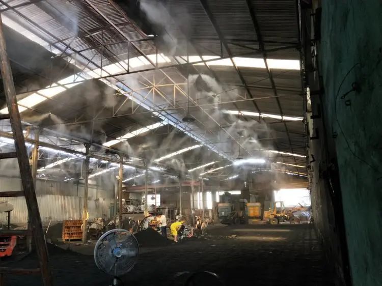 垃圾發(fā)電廠惡臭難題，用Dejing的凈工業(yè)除臭劑解決！